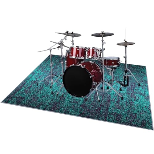 ZAJENKUB Drum Teppich, Schlagzeugteppich, rutschfeste Trommel Teppiche Elektronisches Schlagzeug Antivibrationsmatten, Professioneller Schallschutzmatte 300 x 200 cm ZAJENKUB Drum Teppich, Schlagzeugteppich, rutschfeste Trommel Teppiche Elektronisches Schlagzeug Antivibrationsmatten, Professioneller Schallschutzmatte 300 x 200 cm von ZAJENKUB