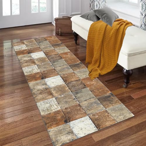ZAJENKUB Läufer Teppich Lang Flur rutschfest 100 x 350 cm Waschbar Flur Läufer Teppich TeppichLäufer Küchen Korridor Kurzflor Teppiche für Wohnzimmer Büro Esszimmer, Anpassbar Teppichläufer Meterware ZAJENKUB Läufer Teppich Lang Flur rutschfest 100 x 350 cm Waschbar Flur Läufer Teppich TeppichLäufer Küchen Korridor Kurzflor Teppiche für Wohnzimmer Büro Esszimmer, Anpassbar Teppichläufer Meterware von ZAJENKUB