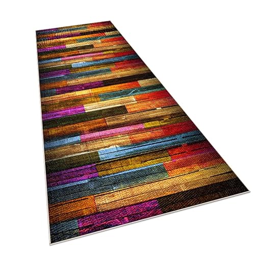 ZAJENKUB Teppich Läufer Für Küche Flur 50 x 400 cm Flur Runner Teppiche Schmutzfangmatte Innen Küchenteppich Waschbar rutschfest Kitchen Runner Teppiche für Eingang Küche Schlafzimmer Wohnzimmer von ZAJENKUB