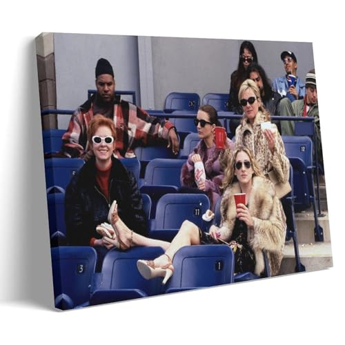 ZAJSGPUR Classic Tv Sex And The City Female Characters Poster Dekorative Malerei Leinwand Wandkunst Wohnzimmer Poster Schlafzimmer Malerei 16x24inch(40x60cm) von ZAJSGPUR