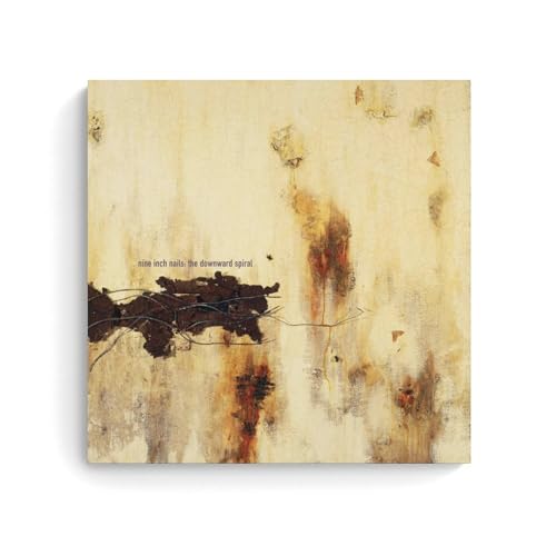 ZAJSGPUR Nine Inch Nails Album The Downward Spiral Cover Wandkunst Bilddruck Moderne Familienzimmer Dekor 12x12inch(30x30cm) von ZAJSGPUR