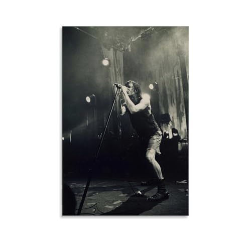 ZAJSGPUR Nine Inch Nails Trent Reznor Concert Sene Poster Dekorative Malerei Leinwand Wandkunst Wohnzimmer Poster Schlafzimmer Malerei 08x12inch(20x30cm) von ZAJSGPUR