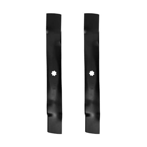 ZALANA GX22151 Rasenmäher Mulchmesser Ersatz GY20850 AM137333 AM137328 AM141033 für John Deere 102 125 135 D100 D105 D120 D130 LA100 LA105 LA111 0 Traktor (2er-Packung – 106,7 cm großes Deck von ZALANA