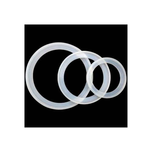 ZALINA Silikon-Dichtungsstreifen Dichtungsring L-Typ Schauglas-Fenster-Unterlegscheibe 1St (Size : ID 35x OD 53mm) von ZALINA