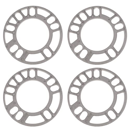 ZALTAS 4 Stück 5mm Auto Spurverbreiterung Unterlegscheiben Platte 4 5 Stud Universal Für Auto 4x100 4x114.3 5x100 5x108 5x114.3 5x120 Etc Spurverbreiterung von ZALTAS