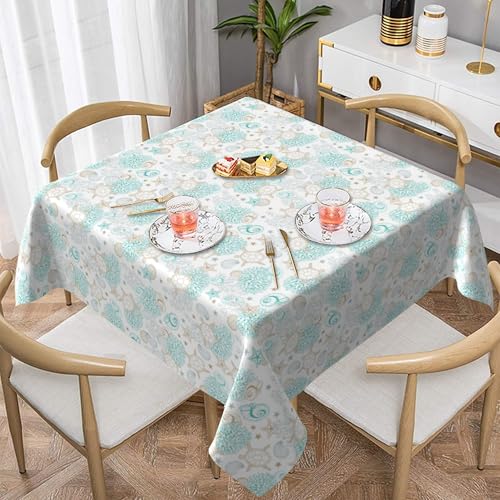54X54 Zoll Tischdecke, EIN Muss für Den Brunch-Tisch, Schutz Vor Durchsickern, Tiefe Farbbeständigkeit, Schnellreinigungsfunktion 4 152X152 54X54 Zoll Tischdecke, EIN Muss für Den Brunch-Tisch, Schutz Vor Durchsickern, Tiefe Farbbeständigkeit, Schnellreinigungsfunktion 4 152X152 von ZALXOZYL