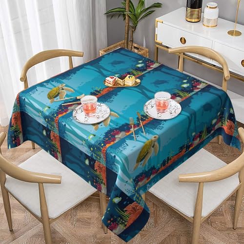 54X54 Zoll Tischdecke, EIN Muss für Den Brunch-Tisch, Schutz Vor Durchsickern, Tiefe Farbbeständigkeit, Schnellreinigungsfunktion 6 152X152 54X54 Zoll Tischdecke, EIN Muss für Den Brunch-Tisch, Schutz Vor Durchsickern, Tiefe Farbbeständigkeit, Schnellreinigungsfunktion 6 152X152 von ZALXOZYL