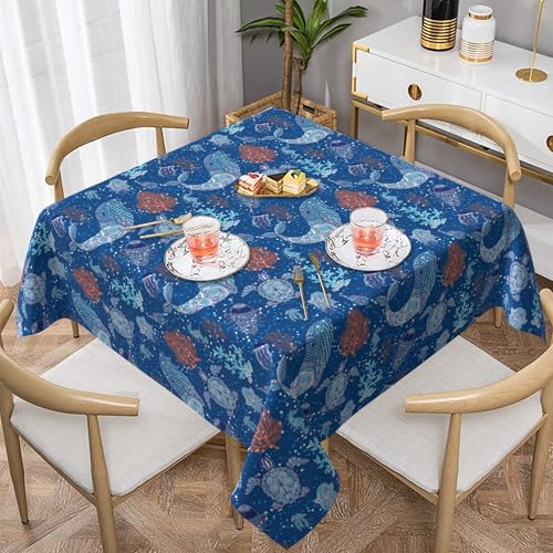 60 Zoll Große Quadratische Tischdecke, All-Gathering-Lösung, Feuchtigkeitsblockierungssystem, Fade-Defiant-Technologie, Passend Zusammenfaltbar Colorful 152X152 60 Zoll Große Quadratische Tischdecke, All-Gathering-Lösung, Feuchtigkeitsblockierungssystem, Fade-Defiant-Technologie, Passend Zusammenfaltbar Colorful 152X152 von ZALXOZYL
