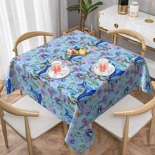 60 Zoll Große Quadratische Tischdecke, All-Occasion Defender, Fettschutzsystem, Schattenhaltetechnologie, Zum Aufbewahren Zusammenfaltbar 2 152X152 60 Zoll Große Quadratische Tischdecke, All-Occasion Defender, Fettschutzsystem, Schattenhaltetechnologie, Zum Aufbewahren Zusammenfaltbar 2 152X152 von ZALXOZYL
