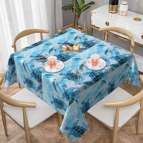 60 Zoll Große Quadratische Tischdecke, All-Occasion Defender, Fettschutzsystem, Schattenhaltetechnologie, Zum Aufbewahren Zusammenfaltbar 4 152X152 60 Zoll Große Quadratische Tischdecke, All-Occasion Defender, Fettschutzsystem, Schattenhaltetechnologie, Zum Aufbewahren Zusammenfaltbar 4 152X152 von ZALXOZYL