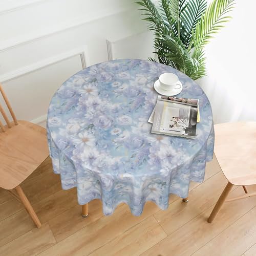 Bequeme Runde Tischdecke, 152 cm, Angenehme Haptik, Einfarbiges Streifenmuster für EIN Ausgedehntes Speiseerlebnis. Color 152cm Bequeme Runde Tischdecke, 152 cm, Angenehme Haptik, Einfarbiges Streifenmuster für EIN Ausgedehntes Speiseerlebnis. Color 152cm von ZALXOZYL
