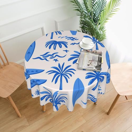 Farbechte, Runde Tischdecke, 152 cm, Bleichmittelbeständig, Fleckenabweisend, Einfarbiges Streifendruckdesign für Restaurant, Hotel, Catering-Service Color 152cm Farbechte, Runde Tischdecke, 152 cm, Bleichmittelbeständig, Fleckenabweisend, Einfarbiges Streifendruckdesign für Restaurant, Hotel, Catering-Service Color 152cm von ZALXOZYL