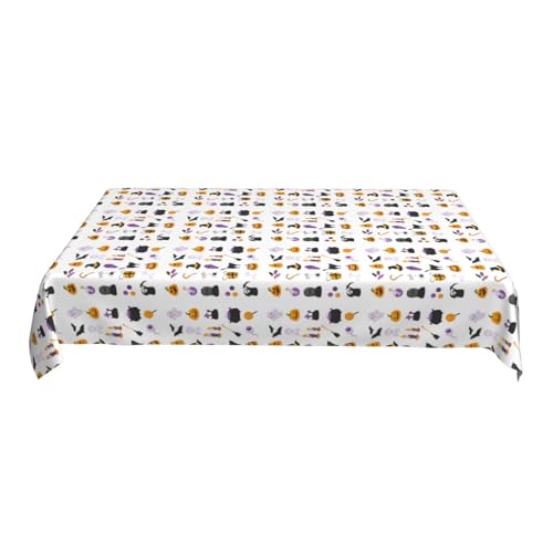 Formelle Tischdecke, 152 X 228 cm, Bedrucktes Muster, Rechteckig, Polyester, Elegantes Abendessen-Dekor B One Size Formelle Tischdecke, 152 X 228 cm, Bedrucktes Muster, Rechteckig, Polyester, Elegantes Abendessen-Dekor B One Size von ZALXOZYL