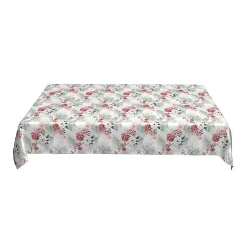 Hochwertige Rechteckige Tischdecke Im Pastoralen Stil, 152 X 228 cm, Abwischbarer, Auslaufsicherer Tischschutz Aus Polyester für Cafés, Hochzeitsfeiern B One Size Hochwertige Rechteckige Tischdecke Im Pastoralen Stil, 152 X 228 cm, Abwischbarer, Auslaufsicherer Tischschutz Aus Polyester für Cafés, Hochzeitsfeiern B One Size von ZALXOZYL