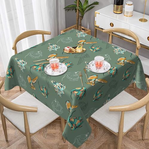 Quadratische Tischdecke, 152 X 152 cm, Wahl des Eventplaners, Wasserfester Webkern, Chromamax-Pigmente, Tragetasche Colorful 152X152 Quadratische Tischdecke, 152 X 152 cm, Wahl des Eventplaners, Wasserfester Webkern, Chromamax-Pigmente, Tragetasche Colorful 152X152 von ZALXOZYL