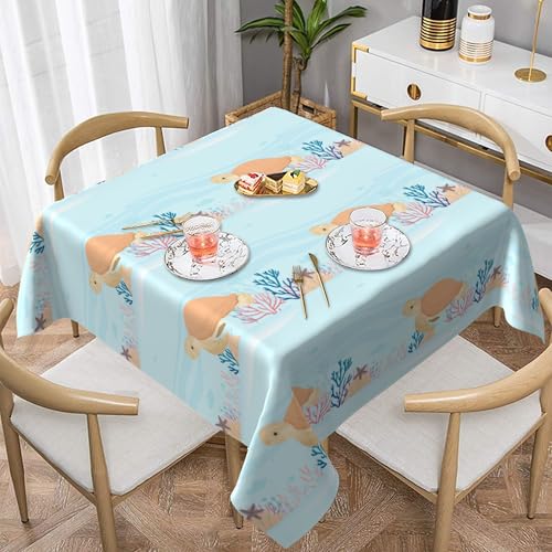 Quadratische Tischdecke 60X60 Zoll, Banketttauglich, Kratzfeste Unterseite, Garantiert Lichtbeständig, Flach Verpackbar 3 137X137 Quadratische Tischdecke 60X60 Zoll, Banketttauglich, Kratzfeste Unterseite, Garantiert Lichtbeständig, Flach Verpackbar 3 137X137 von ZALXOZYL