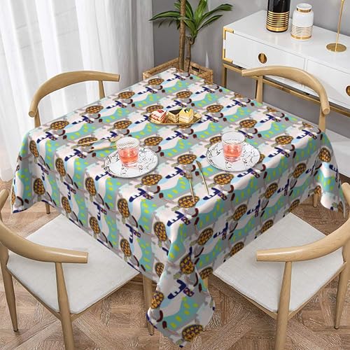 Quadratische Tischdecke 60X60 Zoll, Banketttauglich, Kratzfeste Unterseite, Garantiert Lichtbeständig, Flach Verpackbar 6 152X152 Quadratische Tischdecke 60X60 Zoll, Banketttauglich, Kratzfeste Unterseite, Garantiert Lichtbeständig, Flach Verpackbar 6 152X152 von ZALXOZYL