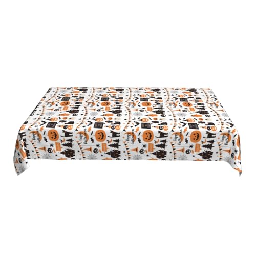 Tischdecke Im Café-Stil, 152 X 228 cm, Bedrucktes Muster, Rechteckig, Polyester, Wasserdicht, Abwischbar, Dekor Color One Size Tischdecke Im Café-Stil, 152 X 228 cm, Bedrucktes Muster, Rechteckig, Polyester, Wasserdicht, Abwischbar, Dekor Color One Size von ZALXOZYL