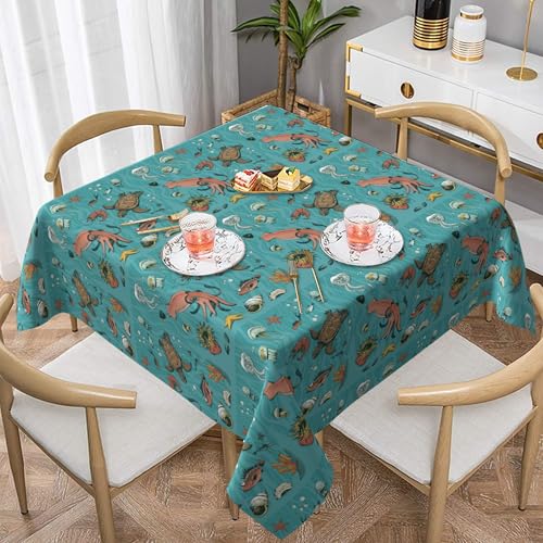 ZALXOZYL 60 X 60 Zoll Tischschutz, Unverzichtbar für Den Empfang, Spritzwassergeschützte Oberfläche, Intensive Farbkomplexität, Kompakte Rolle 2 152X152 ZALXOZYL 60 X 60 Zoll Tischschutz, Unverzichtbar für Den Empfang, Spritzwassergeschützte Oberfläche, Intensive Farbkomplexität, Kompakte Rolle 2 152X152 von ZALXOZYL