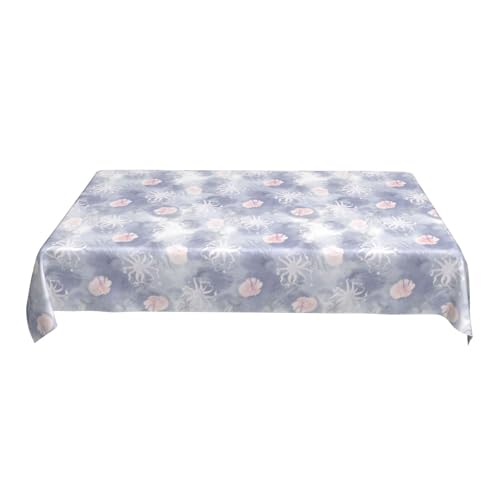 ZALXOZYL Formelles Abendessen Tischtuch 152X228cm Gedrucktes Muster Rechteckig Polyester Wasserdicht Elegantes Dekor Color One Size ZALXOZYL Formelles Abendessen Tischtuch 152X228cm Gedrucktes Muster Rechteckig Polyester Wasserdicht Elegantes Dekor Color One Size von ZALXOZYL