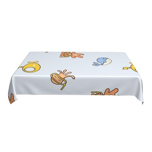 ZALXOZYL Rechteckige Tischmatte, Alternatives Gedrucktes Muster, 152 X 228 cm, Polyester, Wasserdicht, Vollständige Abdeckung A One Size ZALXOZYL Rechteckige Tischmatte, Alternatives Gedrucktes Muster, 152 X 228 cm, Polyester, Wasserdicht, Vollständige Abdeckung A One Size von ZALXOZYL