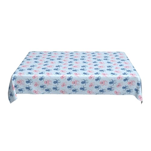 ZALXOZYL Rechteckige Tischmatte, Alternatives Gedrucktes Muster, 152 X 228 cm, Polyester, Wasserdicht, Vollständige Abdeckung C One Size von ZALXOZYL