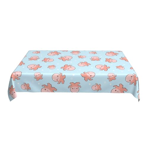 ZALXOZYL Rechteckiger Tischblattschutz 60X90In Gedrucktes Muster Polyester wasserdichte Tischplattenabdeckung Dekor Color One Size ZALXOZYL Rechteckiger Tischblattschutz 60X90In Gedrucktes Muster Polyester wasserdichte Tischplattenabdeckung Dekor Color One Size von ZALXOZYL