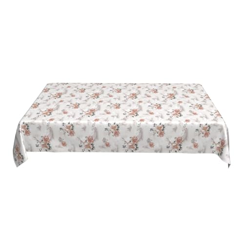 ZALXOZYL Wiener Café-Abdeckung, Bedrucktes Muster, 152 X 228 cm, Abwischbares Polyester für Den Charme Der Alten Welt Color One Size von ZALXOZYL