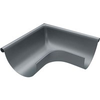 Zambelli - Rinnenwinkel 90 Grad (Außenwinkel) verzinkt Dachrinnenwinkel mit Wulst außen für Dachrinne halbrund, ohne löten, 150 mm / 333/6 tlg von ZAMBELLI