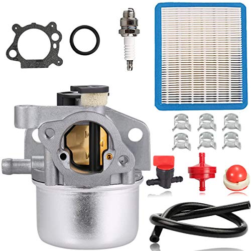 ZAMDOE Vergaser Carb Für Briggs & Stratton 799871 799866 790845 796707 794304 Motoren Handwerker Rasenmäher Teile mit Luftfilter-Kraftstoffleitungs-Zündkapsel von ZAMDOE