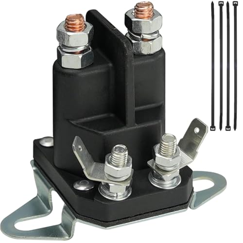 ZAMDOE 12V 117-1197 Startermagnet für Exmark für Toro für Lawn Boy Timecutter SS5000 Z4200 SS4225 SS4235 Zero Turn Rasenmäher 784-1221-210 104-3189 E513075 1-513075 212655 28-4210 47-1910 von ZAMDOE