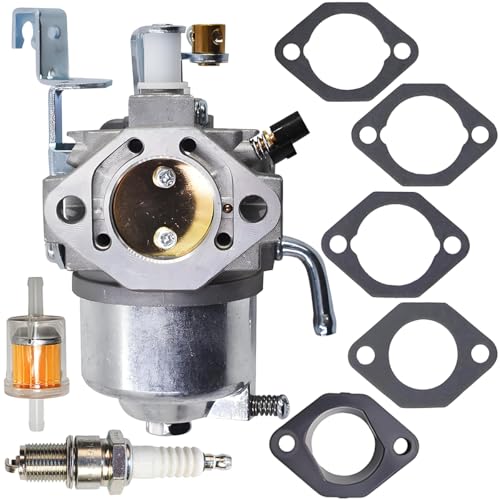 ZAMDOE 267-62302-30 Vergaser für Subaru Robin EH41 EH41D 13,5 PS Generatormotor für Stens 058-313 Vergaserersatzteile 267-62302-20 mit Zündkerze von ZAMDOE