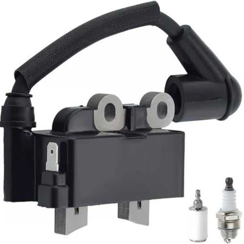 ZAMDOE 291337001 Zündspule für Ryobi RY254BC RY251PH RY252CS RY253SS 2-Takt 25cc 25,4cc 2-Takt Rasentrimmer Freischneider Motor, mit Zündkerze, Kraftstofffilter von ZAMDOE