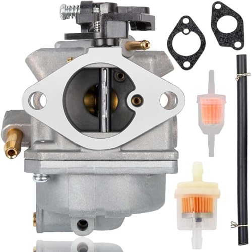 ZAMDOE 3R1032001 Vergaser Bootsmotor für Nissan für Tohatsu für Mercury Mariner 4 Hub 3.5HP 4HP 5HP 6HP MF3.5 MFS4 MFS5 NFS4 Aussenbordmotoren Ersetzen 803522T1 3AS032000 3R103200100 mit Dichtung von ZAMDOE