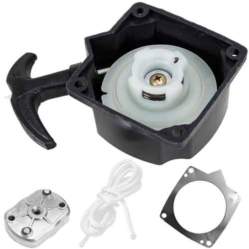 ZAMDOE 40-5 Seilzugstarter Freischneider 67 x 67 mm Universal Benzin Freischneider Rasentrimmer Heckenschere Rasenmäher Scooter für Motovox MVS10 Benzin Scooter 49cc 47cc 43cc Motoren Teil von ZAMDOE