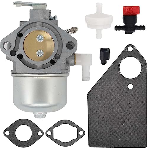 ZAMDOE 690119 Vergaserersatz für Briggs & Stratton 690115 694526 690111 19G412 19E412 192432 192402 192412 Motoren mit Dichtungen Kraftstoffabsperrventil Kraftstofffilter von ZAMDOE
