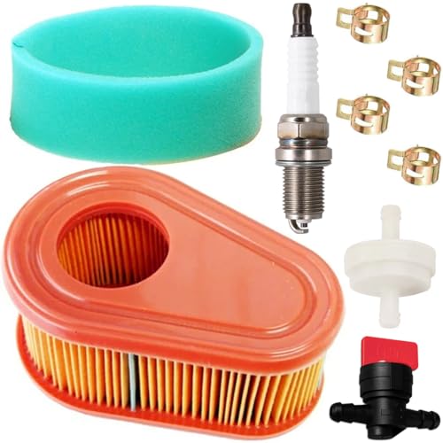 ZAMDOE 792038 Luftfilter für Briggs Stratton DOV 700 750 Series Motor für Oregon 30-161 für Stens 100-913 für Rasenmäher Rasentraktor Aufsitzmäher 790388 mit Vorfilter Zündkerze ZAMDOE 792038 Luftfilter für Briggs Stratton DOV 700 750 Series Motor für Oregon 30-161 für Stens 100-913 für Rasenmäher Rasentraktor Aufsitzmäher 790388 mit Vorfilter Zündkerze von ZAMDOE