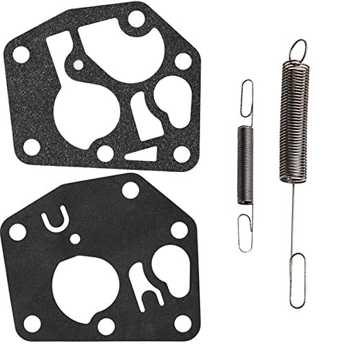 ZAMDOE 795083 495770 Vergasermembrandichtung 691859 692211 Reglerfedern Ersatz für Briggs & Stratton 5083 5083D 5083H 5083K Rasenmäher 3,5–4,5 PS Classic Sprint Quattro Motor ZAMDOE 795083 495770 Vergasermembrandichtung 691859 692211 Reglerfedern Ersatz für Briggs & Stratton 5083 5083D 5083H 5083K Rasenmäher 3,5–4,5 PS Classic Sprint Quattro Motor von ZAMDOE
