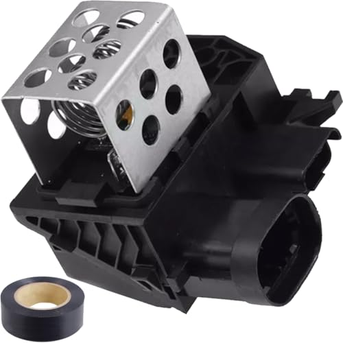 ZAMDOE 9673999880 Gebläsemotor-Relaiswiderstand Heizungskühlung für Citroen C1 C4 für Peugeot 107 206 für Partner 2008 für Smartsense-Kühler für Kfz-Ersatzteile mit Isolierband von ZAMDOE