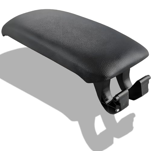 ZAMDOE A3 Auto Armlehnen Polster für Audi A3 8P A4 [2003 2004 2005 2006 2007 2008 2009 2010 2011 2012 2013] Auto Mittelkonsole Armlehne Leder-Aufbewahrungsbox Deckel Auto 8P0864245P von ZAMDOE
