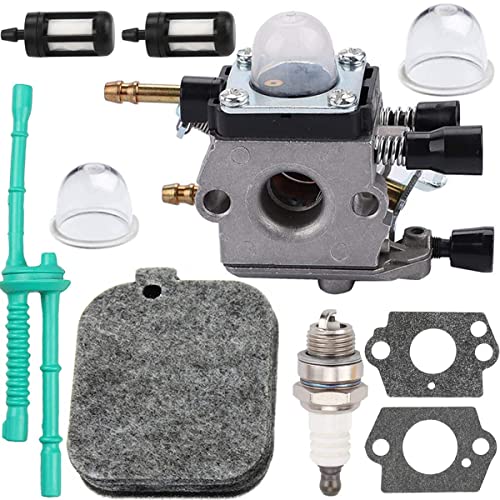 ZAMDOE C1Q-S68G Vergaser für Stihl BG45 BG46 BG55 BG65 BG85 SH55 SH85 Laubbläser C1Q-S68 4229 120 0606 Vergaser-Einstellsatz mit Kraftstoff Filter ZAMDOE C1Q-S68G Vergaser für Stihl BG45 BG46 BG55 BG65 BG85 SH55 SH85 Laubbläser C1Q-S68 4229 120 0606 Vergaser-Einstellsatz mit Kraftstoff Filter von ZAMDOE