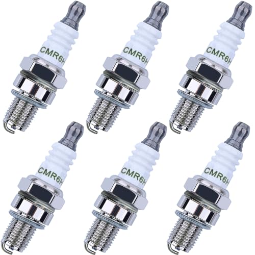 ZAMDOE CMR6H Zündkerze für Stihl FS90 FS100 FS110 FS90R FS100R FS110R HL90 HL110 HT100 KM90 BR500 Trimmer Weedeater Kettensäge Blasgerät 3365 31916-Z0H-003 Zündkerze Ersatzteilliste von ZAMDOE