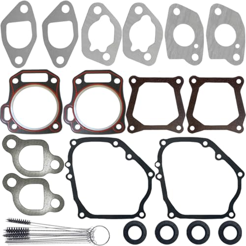 ZAMDOE Dichtungssatz für Predator 212 cc für Coleman Ct200u für Honda GX160 GX200 212cc 225cc 168F 170F Motoren Generatoren Mini Bikes Zylinderkopf Ventildeckel Schalldämpfer Kurbelgehäusedichtung von ZAMDOE