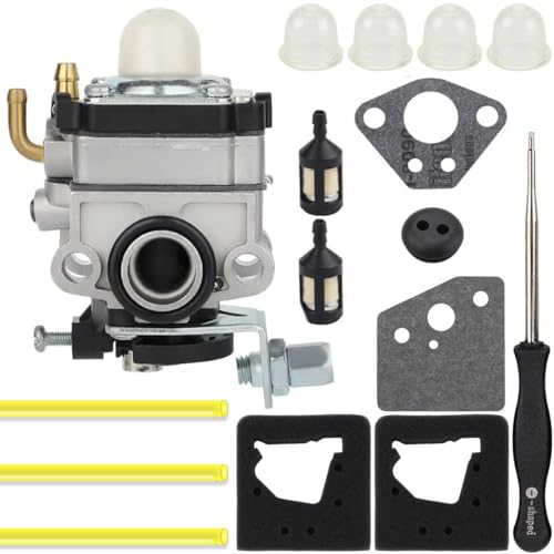 ZAMDOE FG100 GX31 Vergaser, kompatibel für Honda 4-Takt-Motor GX22 GX31 FG100 HHE31C HHT31S UMK431 UMK431K1 Rasentrimmer/Freischneider, Ersatz für 16100-ZM5-803 16100-ZM5-A95 von ZAMDOE