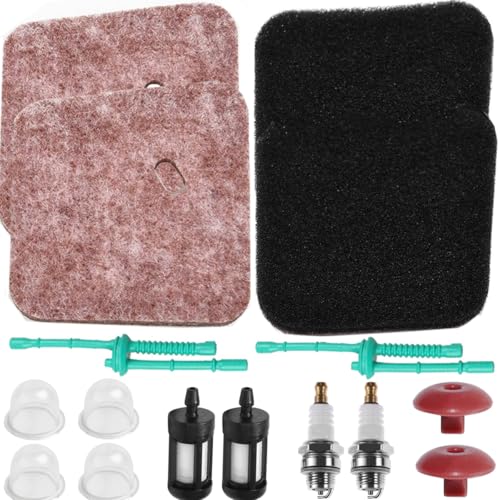 ZAMDOE FS55 Luftfilter Zündkerze Primer-Birne Tune-Up-Kit für STHIL FS38 FS45 FS46 FS55 FS55R FS55T FC55 KM55 HL45 FS45L FS45C FS46C KM55CE KM55 KM55C KM55R KM55RC HS45 Rasentrimmer Unkrautvernichter ZAMDOE FS55 Luftfilter Zündkerze Primer-Birne Tune-Up-Kit für STHIL FS38 FS45 FS46 FS55 FS55R FS55T FC55 KM55 HL45 FS45L FS45C FS46C KM55CE KM55 KM55C KM55R KM55RC HS45 Rasentrimmer Unkrautvernichter von ZAMDOE