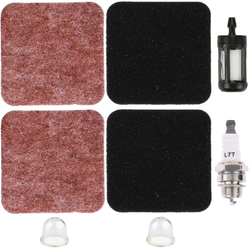 ZAMDOE FS85 Luftfilter Kit Ersatz für Stihl FS80 FC75 FS75 KM85 HS80 FC85 FS80R FS76 HT75 HS75 HS85 SP85 FS85T SP80 FS85RX Fadentrimmer Freischneider mit Zündkerze Kraftstoff Fliter Primer Glühbirne ZAMDOE FS85 Luftfilter Kit Ersatz für Stihl FS80 FC75 FS75 KM85 HS80 FC85 FS80R FS76 HT75 HS75 HS85 SP85 FS85T SP80 FS85RX Fadentrimmer Freischneider mit Zündkerze Kraftstoff Fliter Primer Glühbirne von ZAMDOE