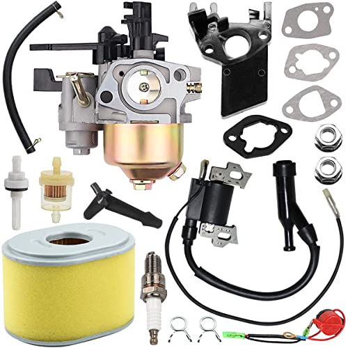 ZAMDOE GX160 GX200 Vergaser Luftfilter Zündspule Zündkerze für Honda GX120 GX140 GX 160 GX168 GX 200 5HP 5.5HP 6.5HP Motor 196cc WP20 Wasserpumpe EG1400 212cc Go Kart OHV Motoren von ZAMDOE
