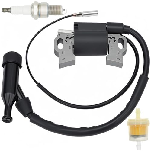 ZAMDOE GX270 GX390 Zündspule für Honda GX240 GX340 8 PS 9 PS 10 PS 11 PS 13 PS 420 cc 301 cc 339 cc 389 cc 439 cc 188F Motor für GP5000 GP5500 GP6500 GP7500E Generator Rasenmäher 30500-ZE9-L33 von ZAMDOE