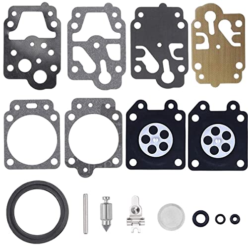 ZAMDOE K20-WYJ Vergaser-Reparatursatz für Echo SRM260 SRM2601 SRM261 SRM2400 330 für Honda GX25 GX35 HHB25 HHH25 für Walbro WYL-240-1 WYL-242-1 K10-WYB D20-WYJ für Kawasaki TH34 für Tanaka TBC2000 von ZAMDOE