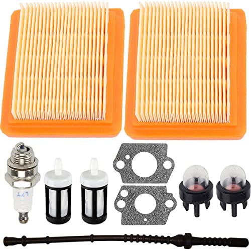 ZAMDOE Luftfilter-Kit für STIHL FS120 FS200 FS250 FS300 FS350 Rasentrimmer Freischneider, mit Zündkerze Kraftstofffilter Primer Blub Kraftstoffleitung Schlauchdichtung ZAMDOE Luftfilter-Kit für STIHL FS120 FS200 FS250 FS300 FS350 Rasentrimmer Freischneider, mit Zündkerze Kraftstofffilter Primer Blub Kraftstoffleitung Schlauchdichtung von ZAMDOE